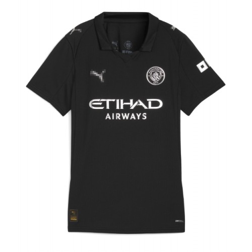Manchester City Tijjani Reijnders #4 Replika Bortatröja Damer 2025-26 Kortärmad